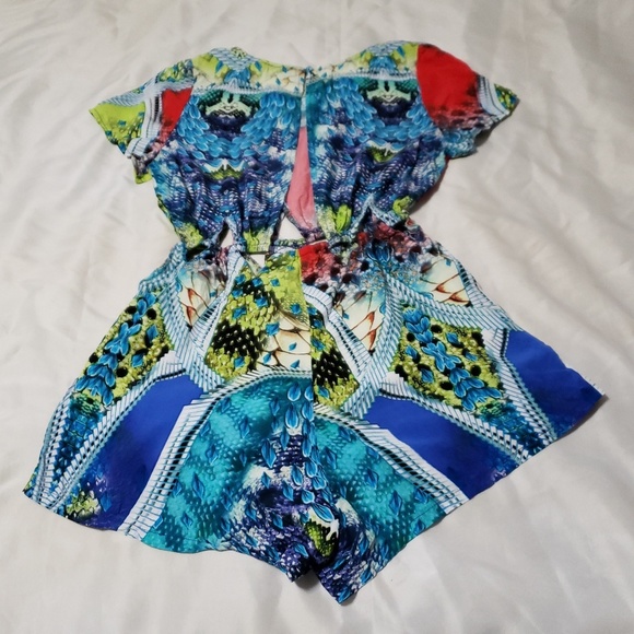 Indikah Multicolored Romper - Picture 3 of 6